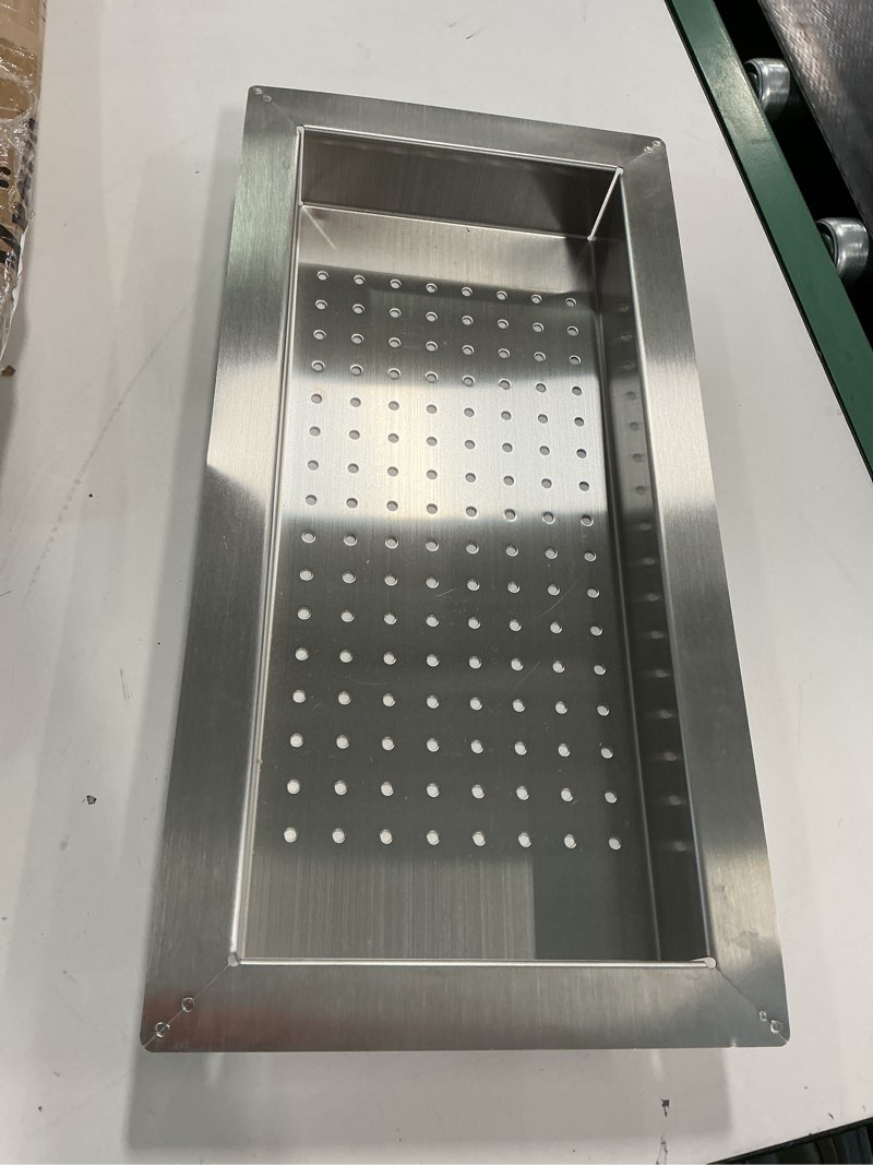 Condition photo showing As Is for BLANCO, Stainless Steel 224387 Colander,Small