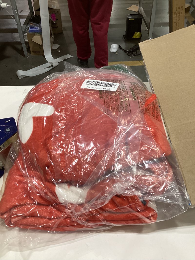 Condition photo showing Good Condition for Valentines Day Blanket Throw Gifts Red Heart Pattern for Mom Wife Couch Sofa Bed Decor