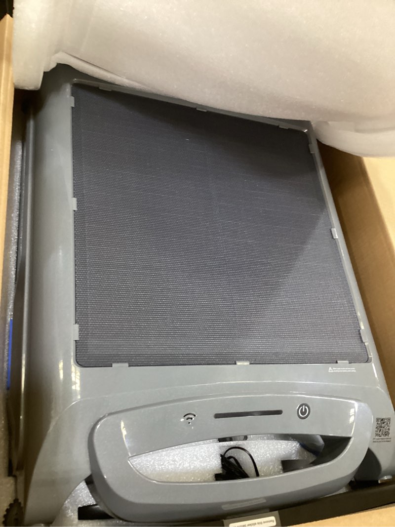 Condition photo showing As Is for 2026 new v1t solar pool skimmer, robotic pool surface skimmer cleaner with app control, 7l large basket 24/7 cleaning smart obstacle avoidance dual charging options ideal for above ground pool blue