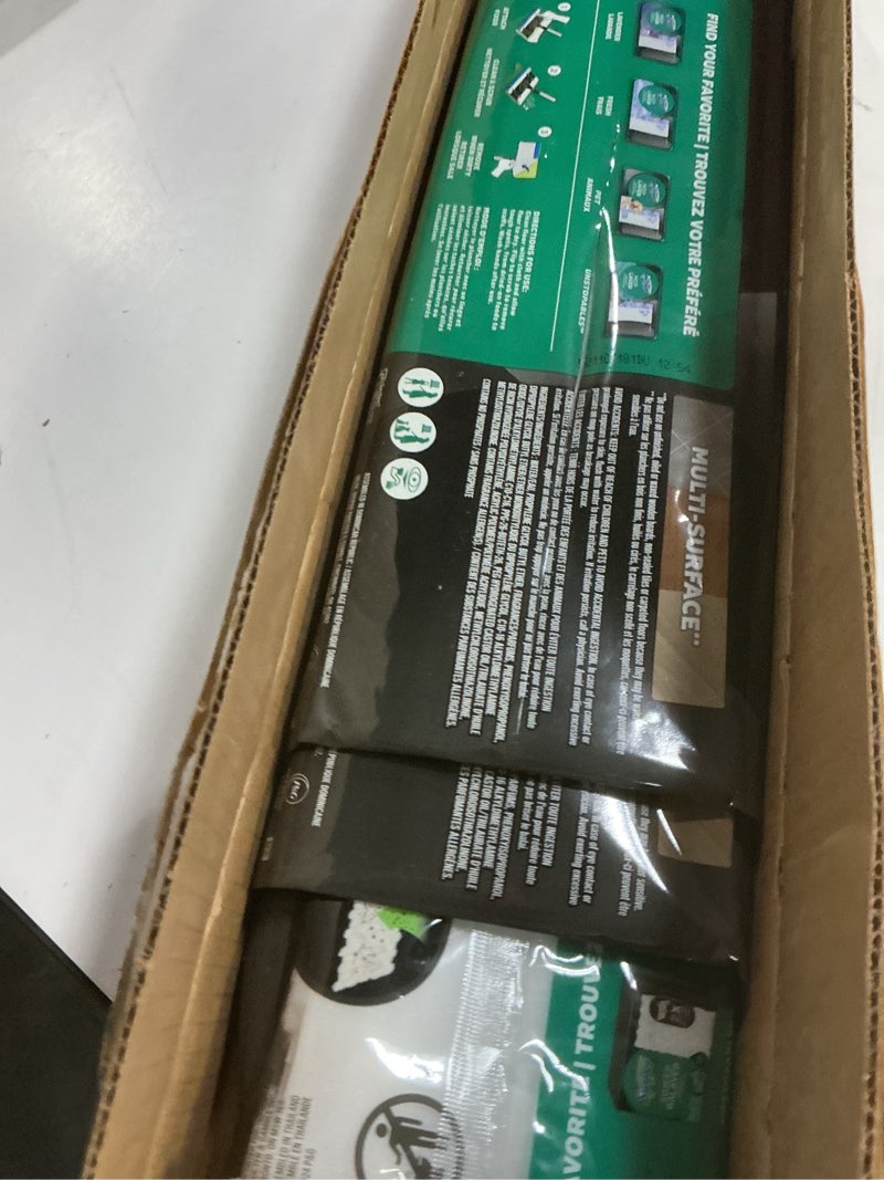 Condition photo showing Good Condition for Swiffer Sweep & Mop Deluxe 2-in-1 Multi-Surface Kit for Floor Cleaning, Includes 1 Sweeper Device, 5 Dry Sweeping + 6 Wet Mopping Heavy Duty Cloths, Black Deluxe Starter Kit