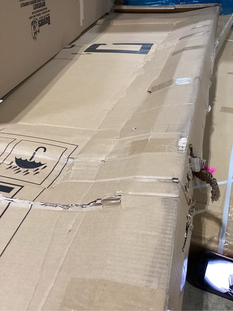 Condition photo showing Good Condition for quartet magnetic dry erase white board, 120"w x 48"h whiteboard, porcelain surface will not stain or ghost, silver aluminum frame (ppa410)