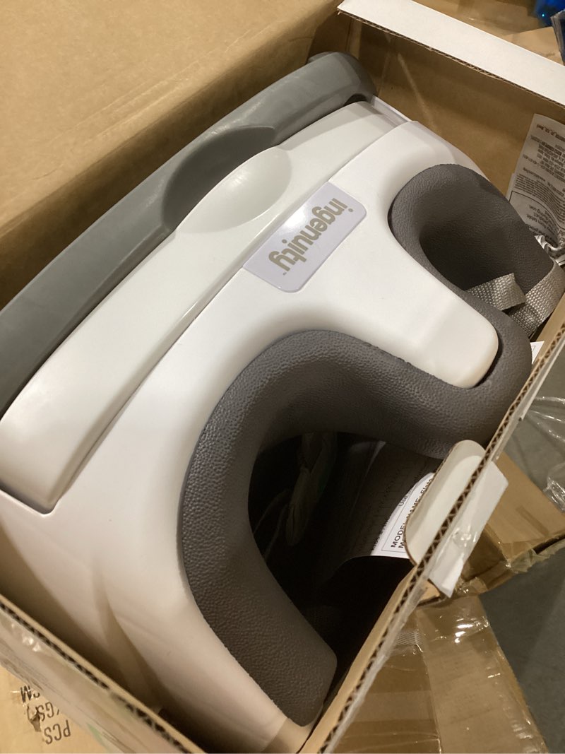 Condition photo showing Good Condition for Ingenuity Baby Base 2-in-1 Booster Feeding and Floor Seat with Self-Storing Tray - Slate