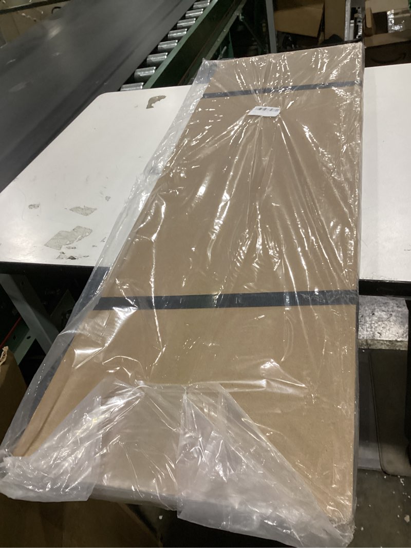 Condition photo showing New/Like New for heavy duty thick folding box spring, mattress supporting wood floor, foldable box spring, bed support slats,48"x60" 48"x60"full size