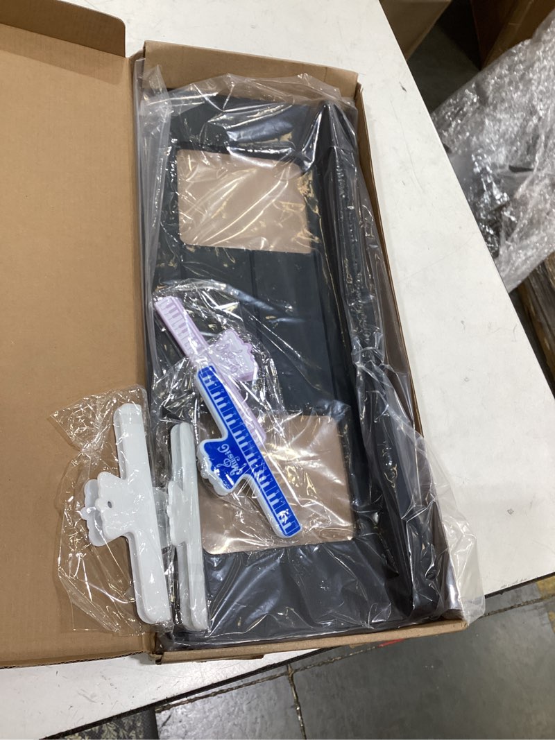 Condition photo showing As Is for original large music stand. compatible with yamaha psr/ypt/kb/p/dgx series keyboard music score stand, keyboard sheet music stand with 4 music book clip