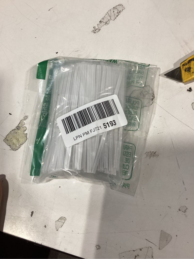 Condition photo showing New/Like New for easytle 600 pcs 5" white paper twist ties bread ties white twist ties twisty-ties bag ties twist ties for bags bread wire ties twist tie for party cello candy bread coffee bags cake pops