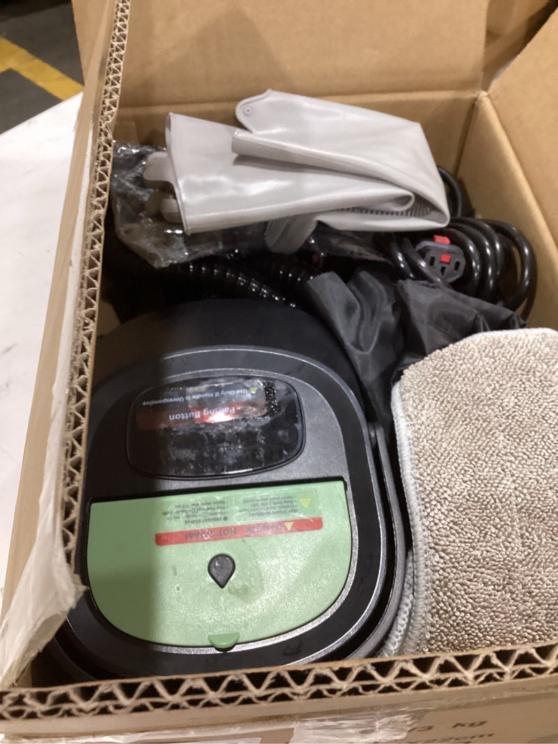 Condition photo showing Good Condition for 14 in 1 steam mop cleaner, 1.6l detachable handheld steam cleaner with 37 accessories, 2500w multipurpose steamer cleaning for home,floors,tile,grout,upholstery,carpet,car,15s fast heat-up green