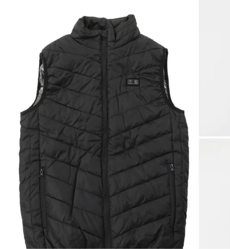 Electric Heating Vest: 3 Heat Settings, Washable, Perfect For Office, Travel Cold Weather