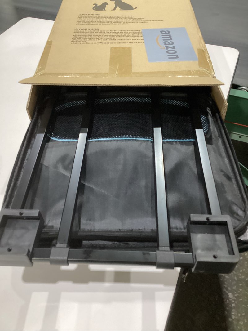 Condition photo showing New/Like New for Pet Carrier with Wheels for Cats and Dogs, Pet Bag with Detachable Wheels & Washable Plush Pad, Escape-Proof Zipper & Shoulder Strap, Portable Carrier for Outdoor and Car Travel(Max. 40 lbs)