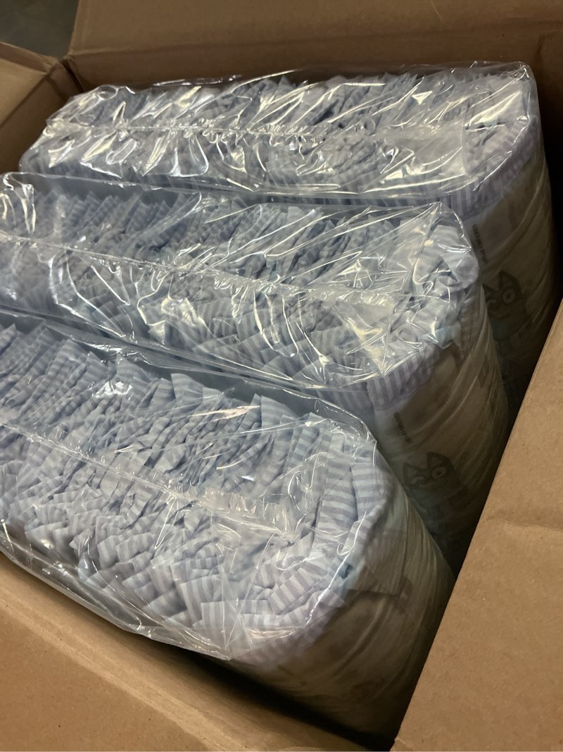 Condition photo showing Good Condition for luvs size 1 baby diapers, platinum protection bluey diapers for day & night, size 1, 294 count (packaging may vary) size 1 294
