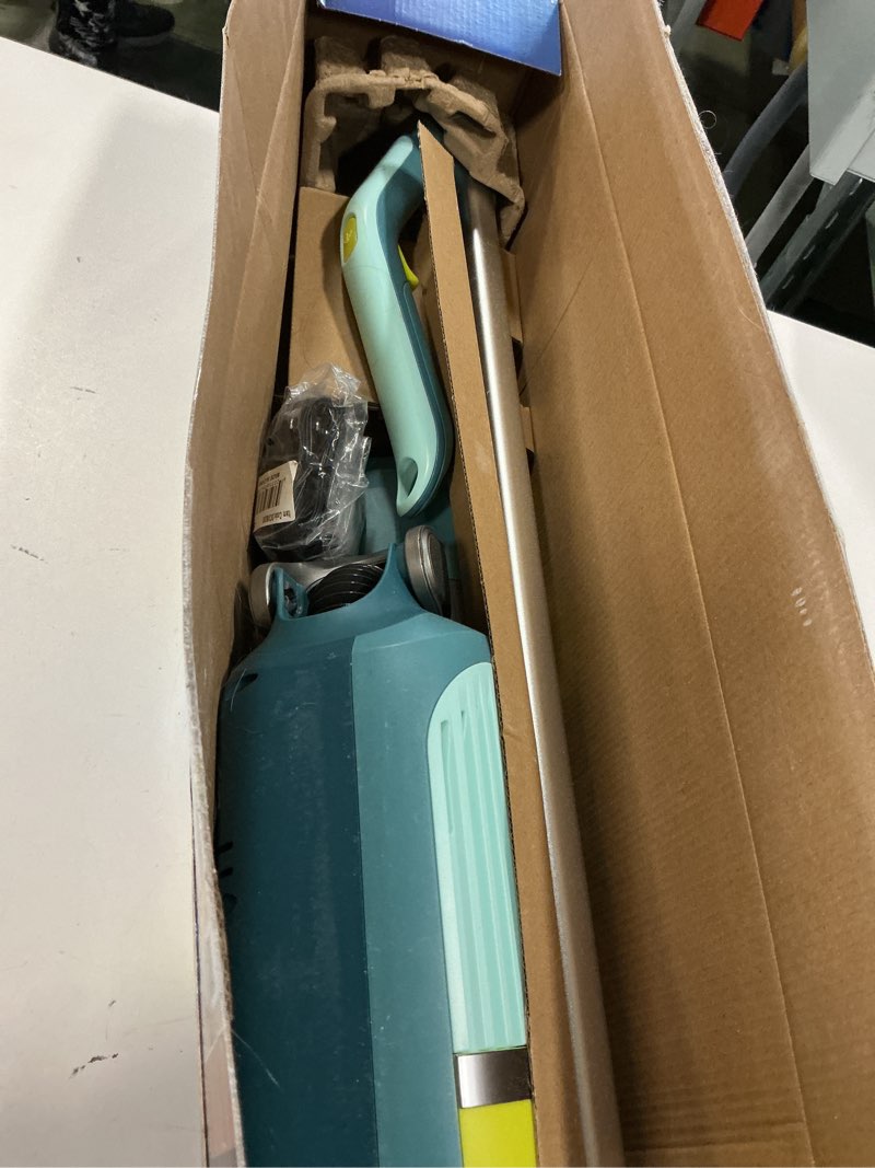 Condition photo showing New/Like New for Shark VACMOP Reveal New Cordless Hard Floor Cleaner, Vacuum & Spray Mop, Powerful Suction, Lightweight, Illumination Light, Includes 4 Disposable Pads, 12oz Pet Multi-Surface Cleaning Solution, VM401 New Vacmop Reveal With 4 Pads