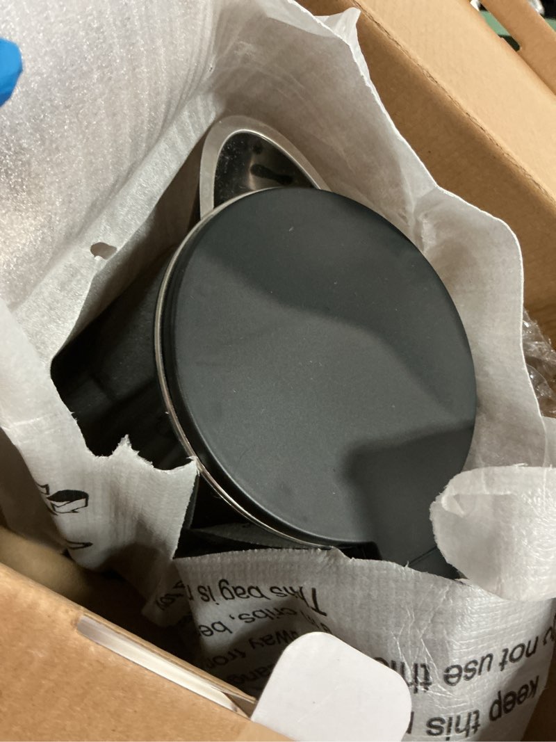 Condition photo showing Good Condition for Electric Kettle 1.0L 1200W, 7 Temp Settings, 4H Keep-Warm, Fast-Boil Stainless Steel Electric Tea Kettle, 120V Water Boiler with Auto-Shut Off, Cool Touch PP Exterior for Home Office, Black