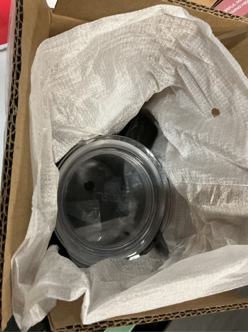 Condition photo showing Good Condition for Instant Pot Milk Frother, 4-in-1 Electric Milk Steamer, 10oz/295ml Automatic Hot and Cold Foam Maker and Milk Warmer for Latte, Cappuccinos, Macchiato, From the Makers of Instant 500W, Black Pack of 1 Milk Frother