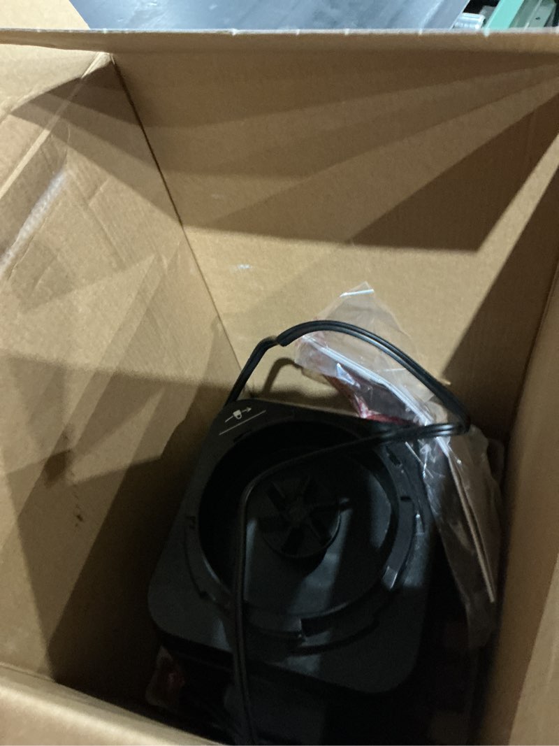Condition photo showing As Is for imcompleto)))ninja professional plus blender | max power smoothie blender, ice cream maker, frozen drink mixer & margarita machine | 3 auto iq™ presets, 1400 w, 72oz total crushing pitcher | dark grey, bn701 72 oz. blender + total crushing pitcher