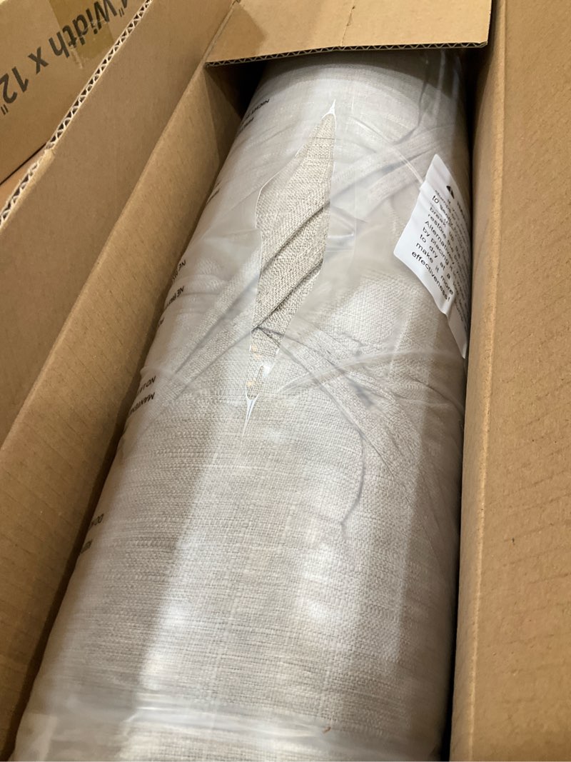 Condition photo showing New/Like New for chair cushions, memory foam dining chair cushions, tufted indoor chair pads, set of 4, 16.5' x 16.5' x 3.5', beige beige pack of 4