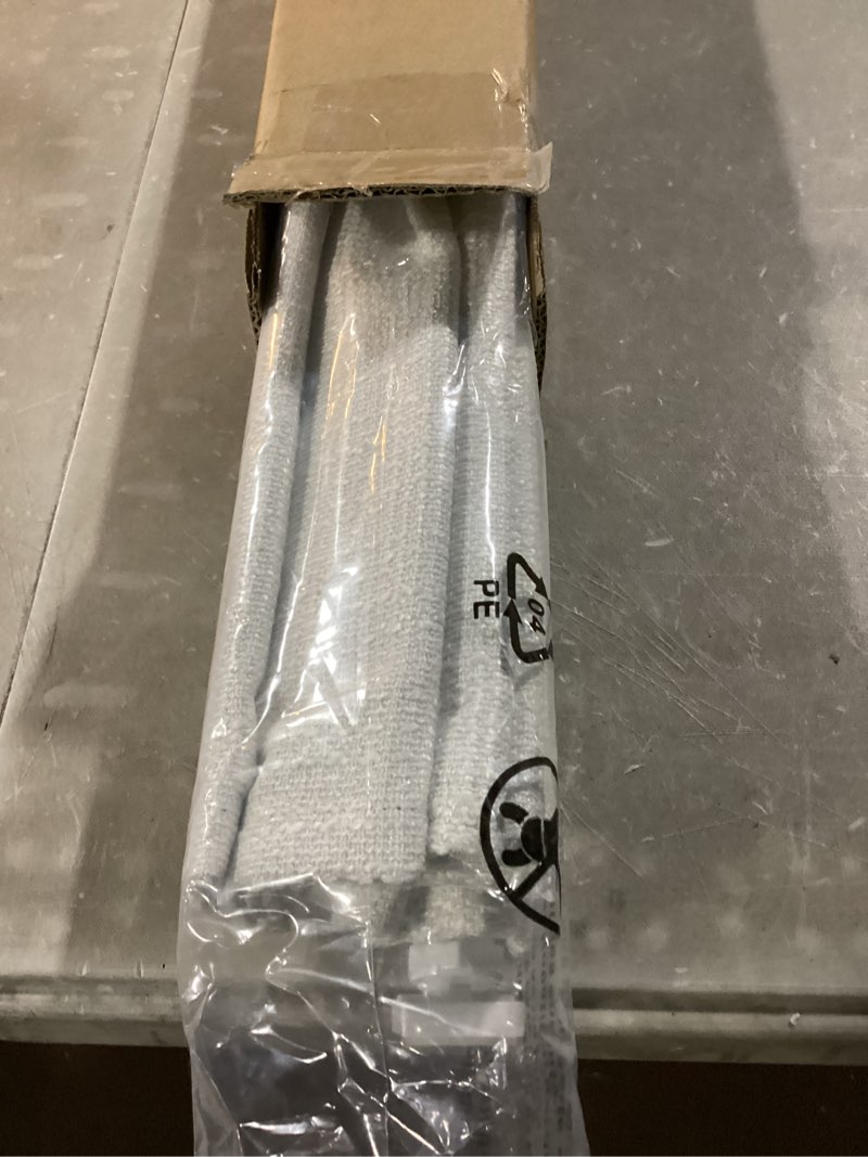Condition photo showing Good Condition for No Tools No Drill Cordless Roman Shades for Indoor Windows 100% Blackout, for Window Size 28" W × 48" H White White 28" W × 48" H