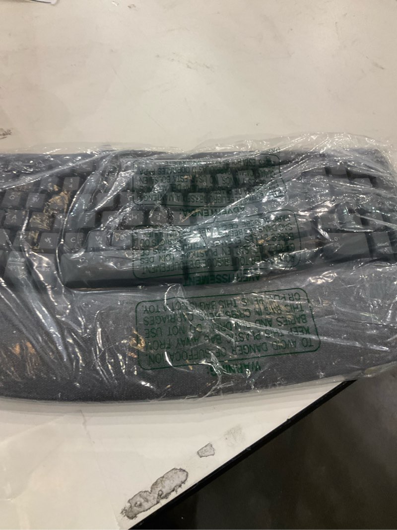 Condition photo showing New/Like New for Logitech Wave Keys Wireless Ergonomic Keyboard with Cushioned Palm Rest, Comfortable Natural Typing, Easy-Switch, Bluetooth, Logi Bolt Receiver, for Multi-OS, Windows/Mac - Graphite Graphite Keyboard