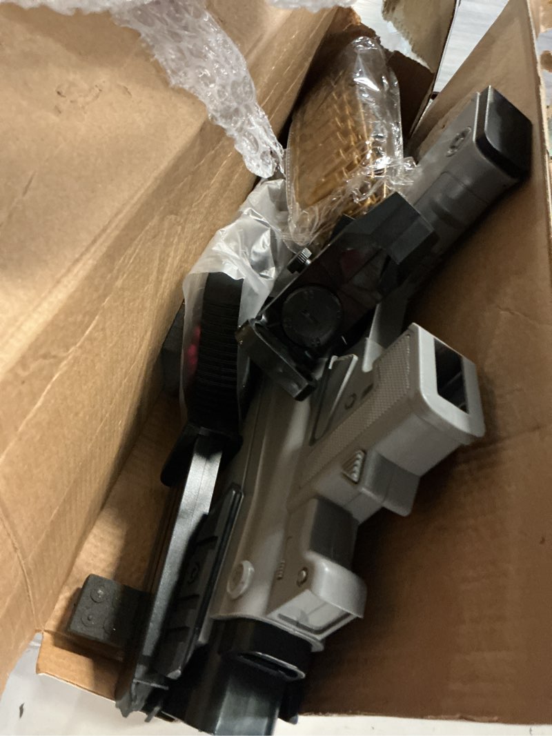 Condition photo showing Good Condition for soft bullet toy gun blaster, realistic toy dart hand gun soft bullet pistol foam shell ejecting blasters, with 2 clips, gifts for boys girls adults age 8+