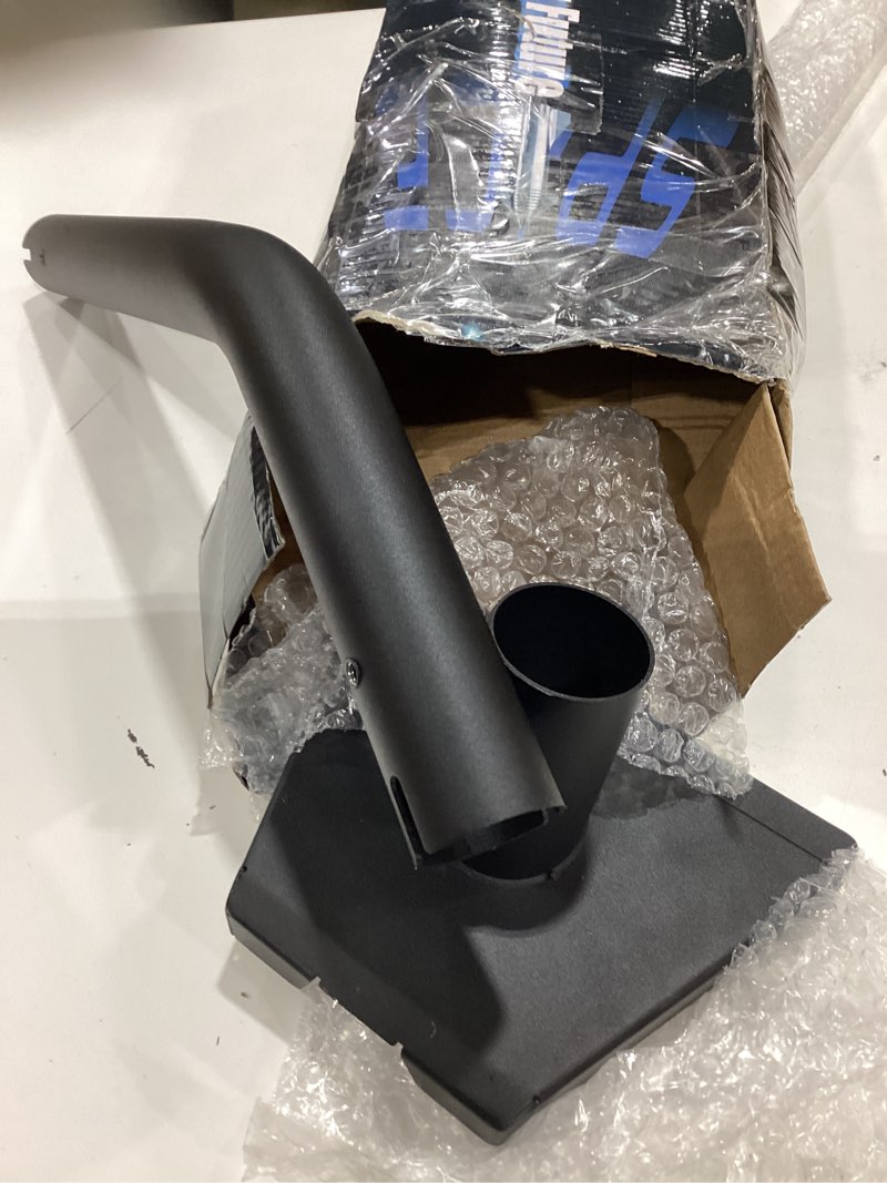 Condition photo showing As Is for starlink mount gen 3, adjustable wall & roof mounting kit for starlink v3 standard dish, include pipe adapter, easy installation, rustproof, weatherproof for concrete walls and wood walls, black