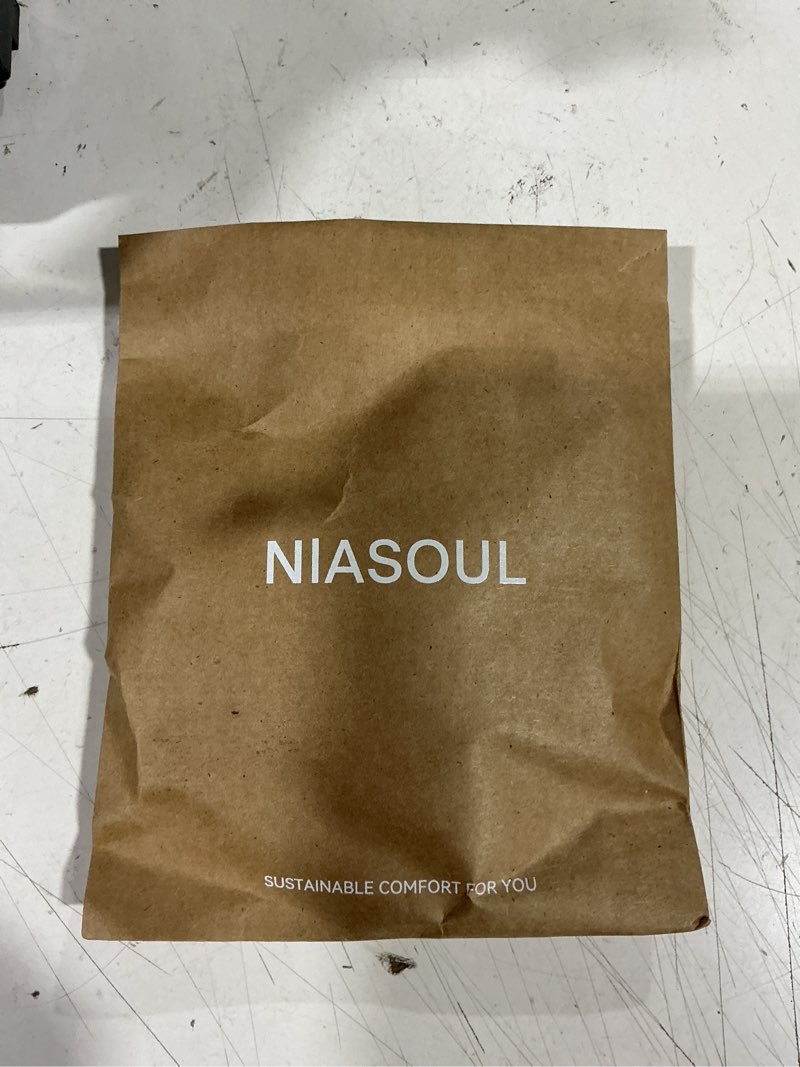 Condition photo showing New/Like New for niasoul thongs for women seamless thong panty liners no show breathable g-strings workout underwear 3p-black medium