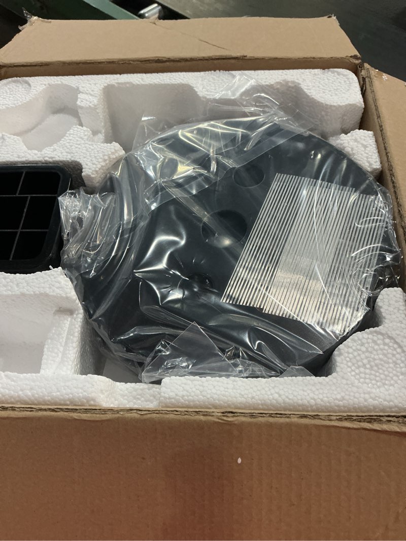 Condition photo showing New/Like New for anatole electric vegetable dicer commercial food processor heavy duty veggie fruits chopper with 3 stainless steel blades for carrot potato onion 100w 110v 3 dicing blades