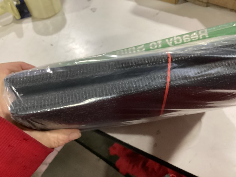 Condition photo showing Good Condition for Foldable Rubber Treadmill Mat - Exercise Bike Mat with Waterproof Non-Slip Shock Absorption, Exercise Equipment Mat to Protect Floor for Home Gym Workout 68"L x 26.8"W x 0.2"Th