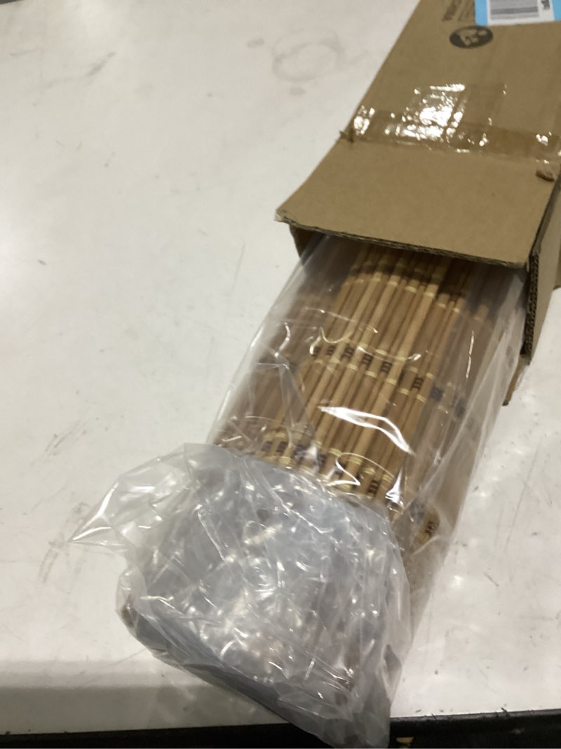 Condition photo showing Good Condition for cordless bamboo roman shades, light filtering bamboo blinds shades for indoor windows, uv protection roll up blinds for home, office, 26" w x 64" h, natural natural 26"w x 64"h