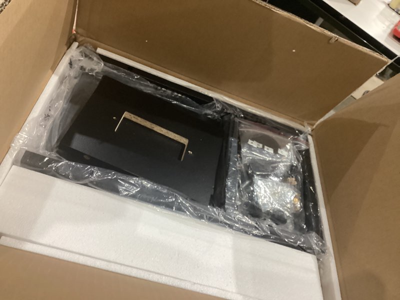 Condition photo showing Good Condition for wlive end table with charging station, flip top side table with storage shelf, sofa couch table with usb ports and outlets, narrow bedside table for living room, bedroom ,11.81\"d x 23.62\"w x 24.33\"h black 11.81\"d x 23.62\"w x 24.33\"h