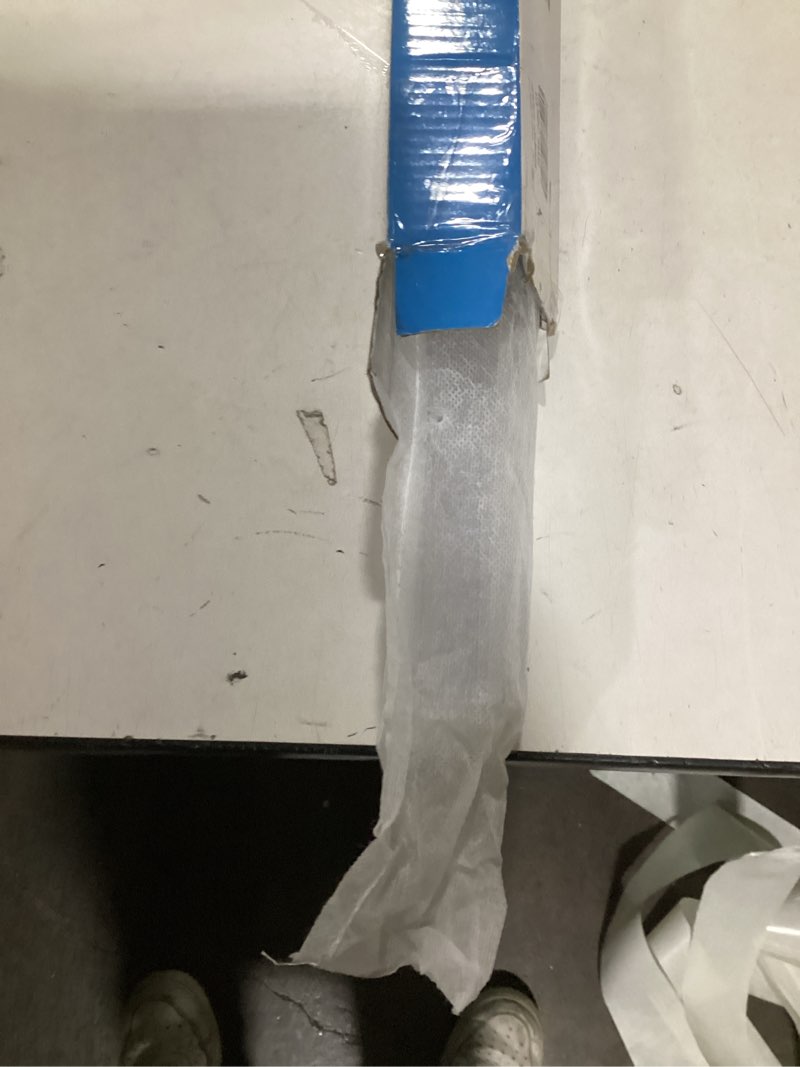 Condition photo showing As Is for sliding shower door bottom seal, 2 pcs 3/8" x 36" sliding shower door sweep for 3/8inch glass, frameless glass door seal strip stop shower leaks and create a water barrier for 3/8" glass