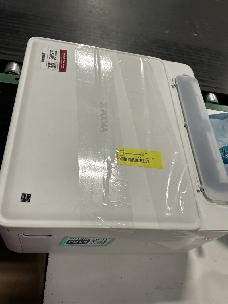Condition photo showing As Is for canon pixma ts7720 wireless all-in-one color inkjet printer – print, copy, scan – auto duplex, 15/10 ppm, 2.7” touchscreen, compact home photo printer with easy setup