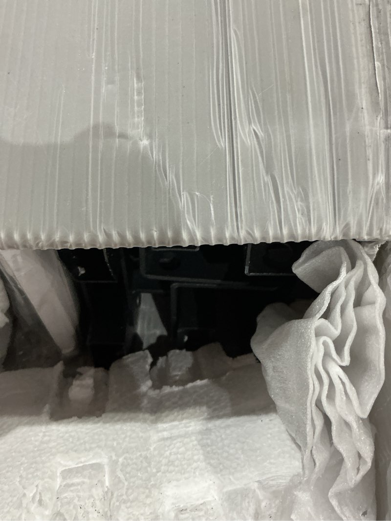 Condition photo showing As Is for hafenpo 14 inch queen bed frame - sturdy metal platform queen size, no box spring needed, heavy duty, easy assembly, strong bearing capacity, under bed storage, black queen 14 inch