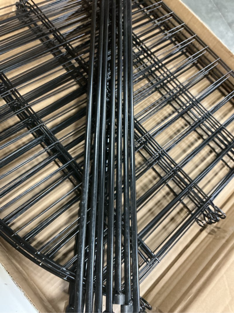 Condition photo showing Good Condition for 10 panels no dig decorative garden fence with gate - 24 in (h) x 20 ft (l) dog rabbits and pets fence outdoor for yard, animal barrier tall rustproof metal wire fencing border for garden and patio 10 pack with gate- 24 in (h) x 20ft (l)
