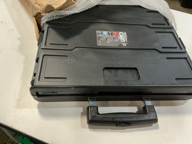 Condition photo showing Good Condition for olympia tools 85-010 grand pack-n-roll portable tools carrier with telescopic handle, 80 lb. load capacity, black