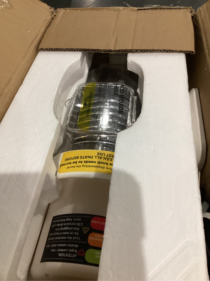 2 in1 ice cream maker slushie machine for home - 88oz slushy machine maker no ice needed self cleaning, frozen drink machine