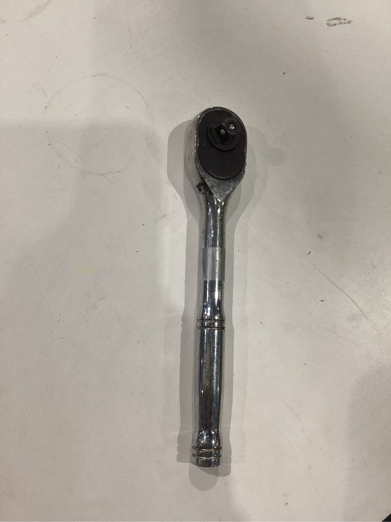 Condition photo showing As Is for kobalt mini-head 72 -tooth 1/2-in drive full polish handle ratchet