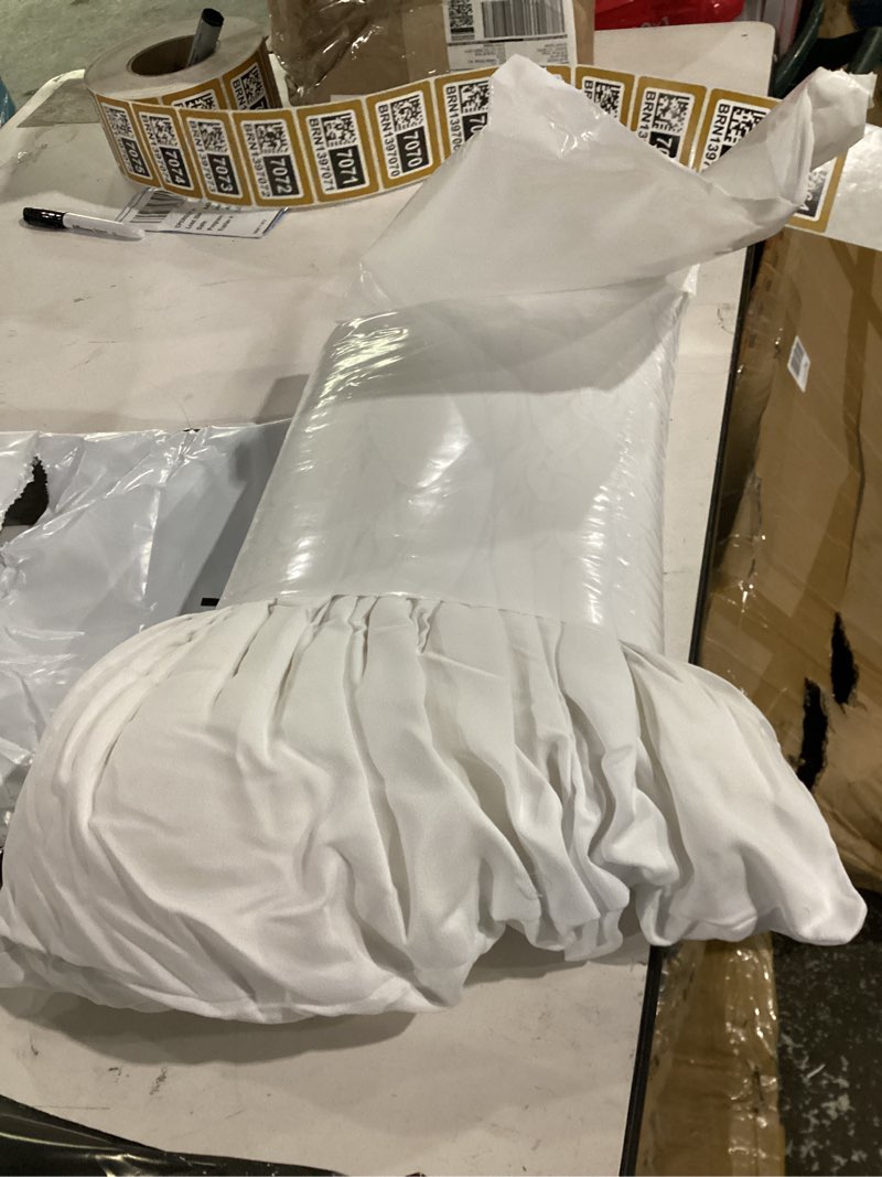 Condition photo showing New/Like New for rejuvenite® american talalay latex pillows - medium support, queen high profile, dual set - 100% cotton sateen covers – made in usa queen (pack of 2)