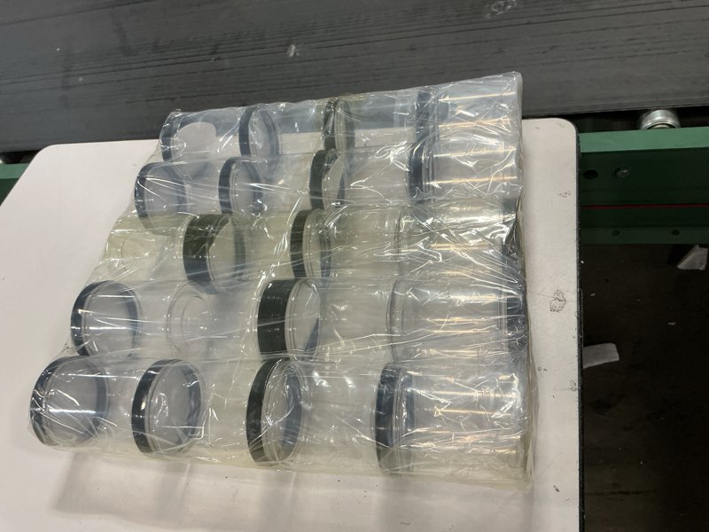 Condition photo showing New/Like New for 20 Pcs 16 oz Plastic Jars with Lids, BPA Free Clear Slime Containers, Leak Proof Empty Airtight Storage Jars for Food, Cosmetics, Crafts