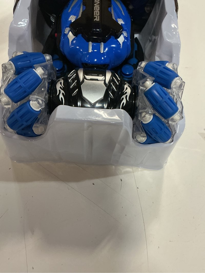 Condition photo showing Good Condition for remote control car, gesture sensing rc stunt car, 4 wd transform off road for rotating, 2.4ghz hand controlled remote control twister cars, rc cars for kids boys girls toy gift age 6 7 8 9 10 11 12 yr blue