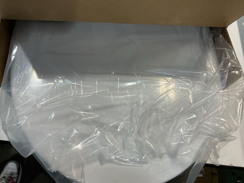 Condition photo showing New/Like New for bidet toilet seat for round toilet, non-electric dual nozzle bidet attachment with soft close lid, feminine hygiene toilet seat cover for women, easy install, white single round