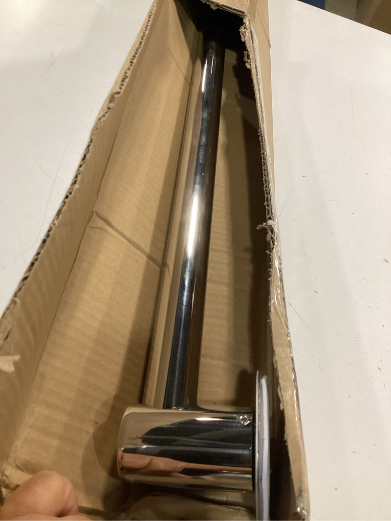 Condition photo showing Good Condition for moen yg0436ch bathroom safety 36-inch stainless steel modern bathroom grab bar, chrome chrome 36" grab bar