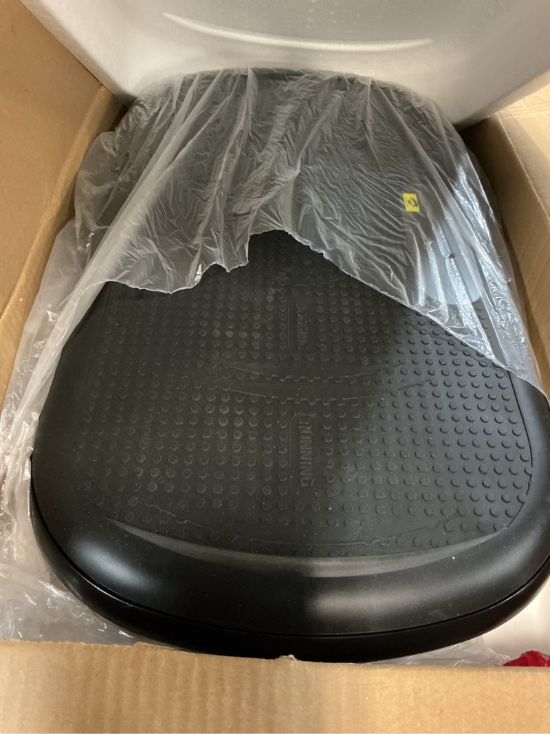 Condition photo showing Good Condition for merach vibration plate exercise machine, vibration plate 440 lbs capacity, bluetooth and silicone pedal, stimulate deep fat, vibration plate for lymphatic drainage, vibrating for weight loss black