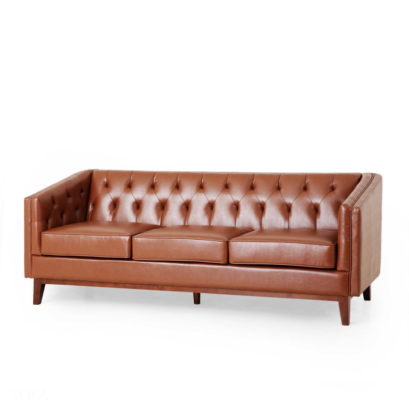 Redden 3-seat Sofa with Tufted Back , Modern for Living Room