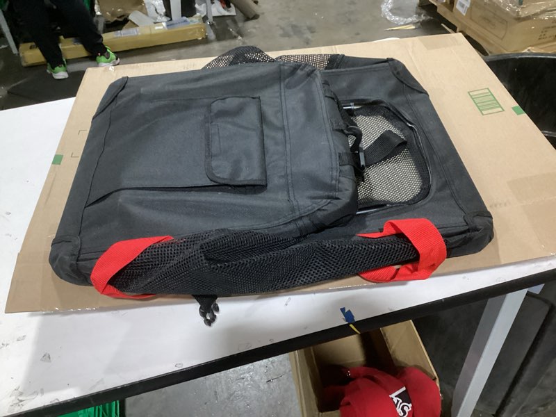 Condition photo showing Good Condition for Petprsco Large Cat Carrier for 2 Cats Small Medium Dogs, Soft Pet Carrier 24x17x17 for Traveling with Warm Blanket Foldable Bowl and Washable Pad 24.0"L x 17.0"W x 17.0"H Black