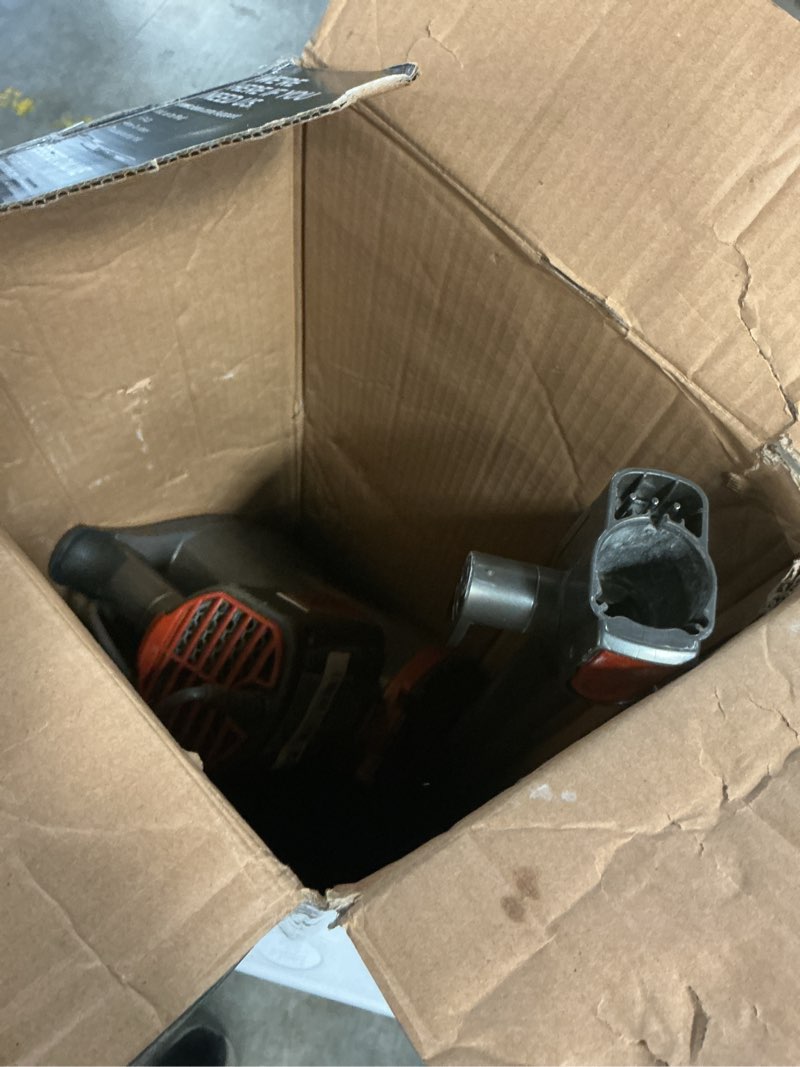 Condition photo showing As Is for Shark Rocket Ultra-Light Corded Bagless Vacuum for Carpet and Hard Floor Cleaning with Swivel Steering (HV301), Gray/Orange