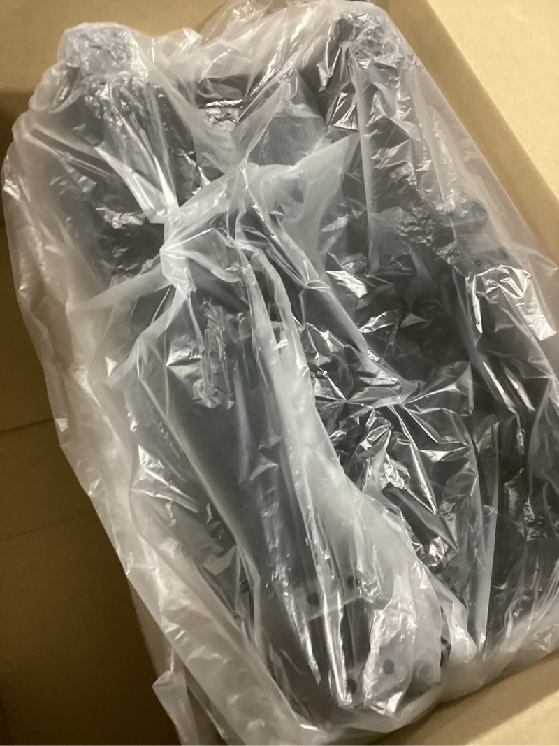 Condition photo showing New/Like New for 8 pcs plastic pallets for basement storage nestable moisture waterproof lightweight floor pallets with breathable grid for indoor outdoor supermarket warehouse (19.6 x 11.8 x 3.9 inch,black) 19.6 x 11.8 x 3.9 inch black 8