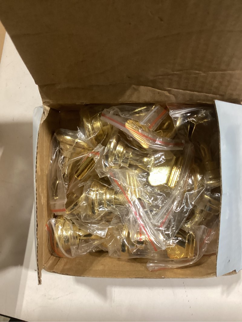 Condition photo showing Good Condition for urban deco 16 pieces table card holder place card holders 1.7 inches gold steel card holders for photos, food signs, memo notes, weddings, restaurants, birthdays. (gold)