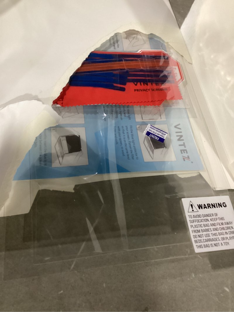 Condition photo showing Good Condition for 14 inch Anti-Glare Blue Light Blocking Screen Protector Panel for 16:9 Widescreen Computer Monitor and Laptop - PC Anti-UV Eye Protection Filter Film - Anti-Scratch Diagonal Frame Shield [1 Pack]