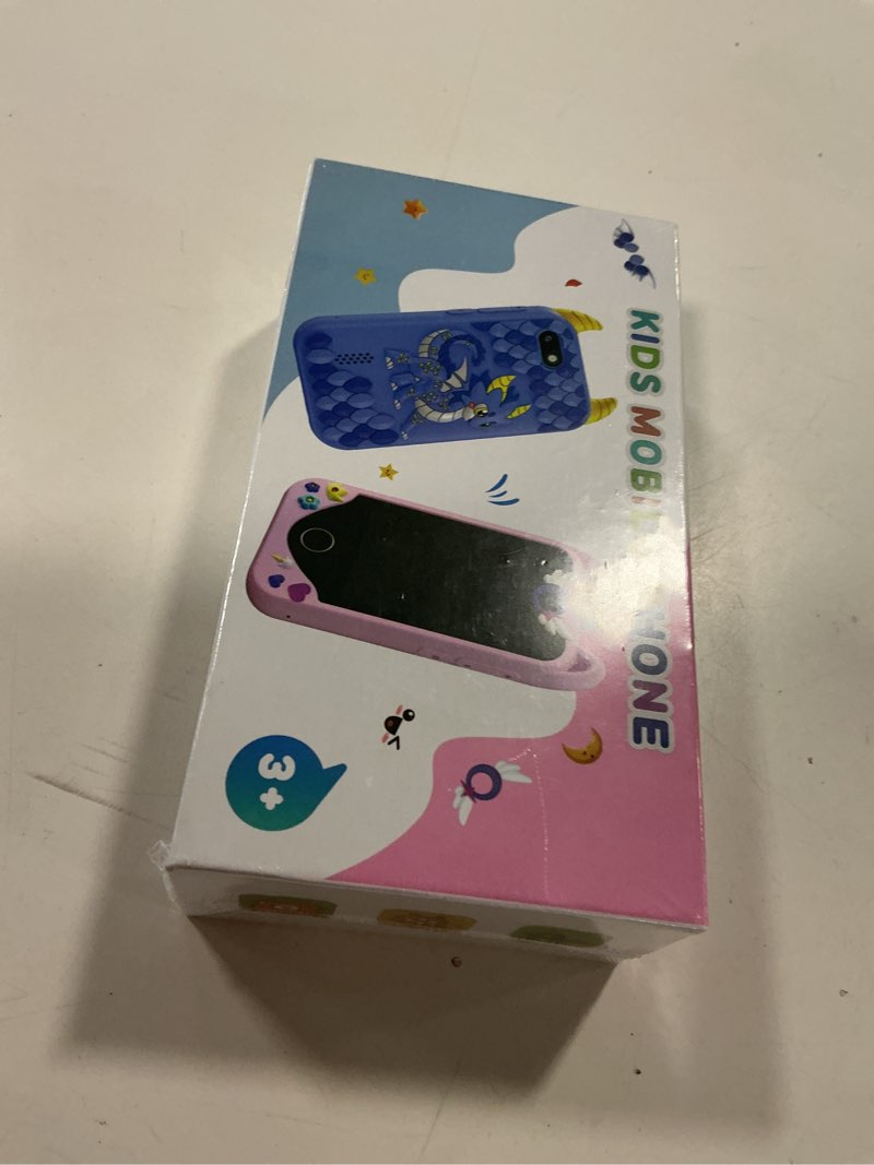 Condition photo showing New/Like New for Kids Smart Phone for Girls Gifts - Toddler Christmas Birthday Gift for Age 3 4 5 6 Year Old, Kids Cell Phone Toy with Touchscreen, Dual Cameras, Learning, Kid Mp3 Player, Games with 32 GB Card purpleunicorn