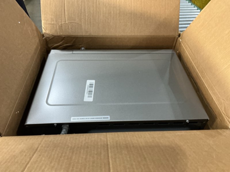 Condition photo showing Good Condition for breville bmo650sil compact wave soft close countertop microwave oven, silver
