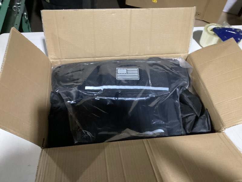 Condition photo showing As Is for Gtruips Weighted vest for men, 20lbs adjustable weighted vest with Reflective Strips, Comfortable Sh