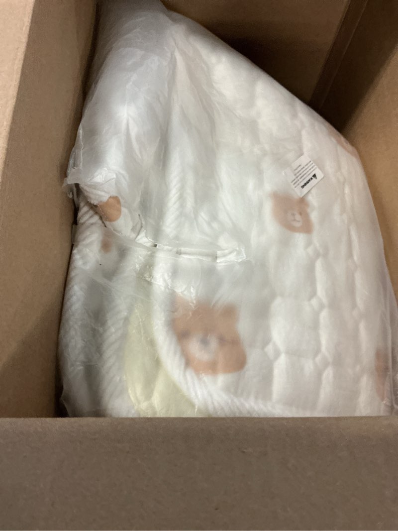Condition photo showing Good Condition for baby crib mattress cover protector, toddler mattress 100% cotton mini baby mattress protector cushion,toddler mattress topper?cot mattress pad, crib cushion bed sheets
